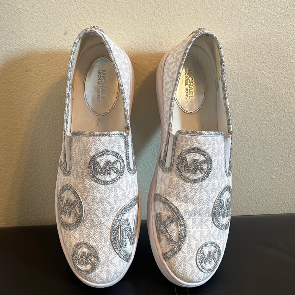 Michael Kors slip on tennis shoes